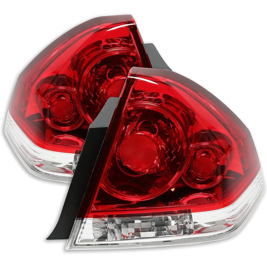 【並行輸入品】HECASA ハロゲンテールライト 2006-2016 シボレー インパラ リミテッド交換用 25971597 25971598 GM2の画像