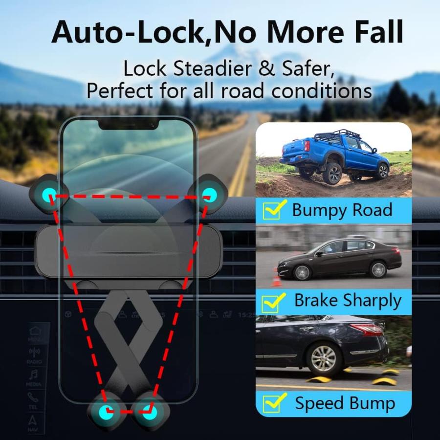 買いファッション LUNQIN Car Phone Holder Mount for 2015 2016 2017 2018 2019 2020 2021 2022 2023 Jeep Renegade SUV Auto Accessories Interior Decoration Mobile Cell S
