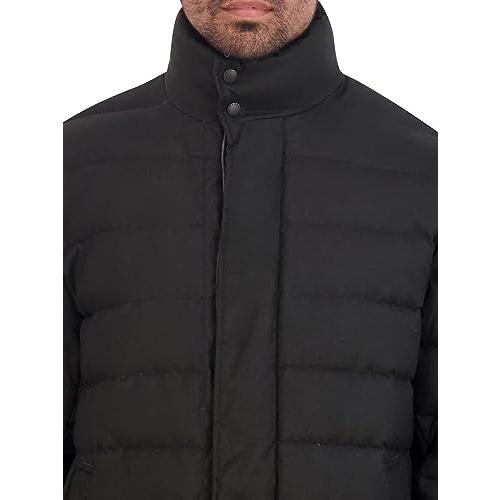 【並行輸入品】Cole Haan Men's Down Jacket with Removable Bib, Charcoalの画像
