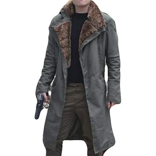 【並行輸入品】Men's Ryan Gosling Blade Runner 2049 Jacket | Office K Black Cotの画像