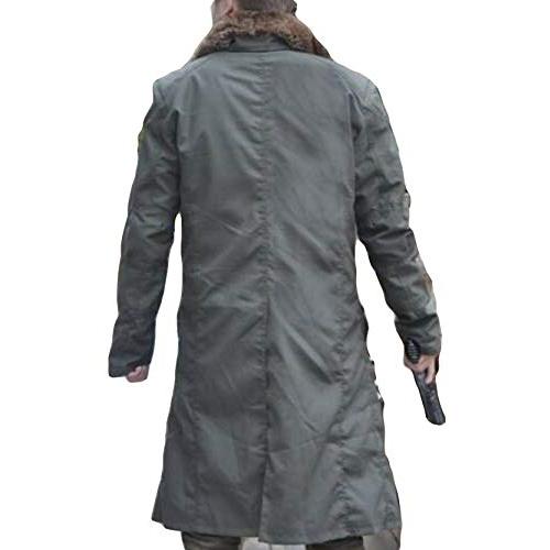 【並行輸入品】Men's Ryan Gosling Blade Runner 2049 Jacket | Office K Black Cotの画像