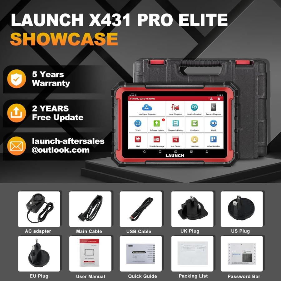 並行輸入品】LAUNCH obd2 診断機 日本語 X431 PROS ELITE 車 故障診断