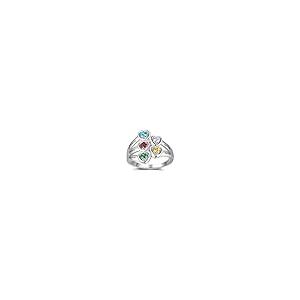【並行輸入品】FENCCI 10K 14K 18K Solid Gold Personalized Mother Rings for Womeの画像