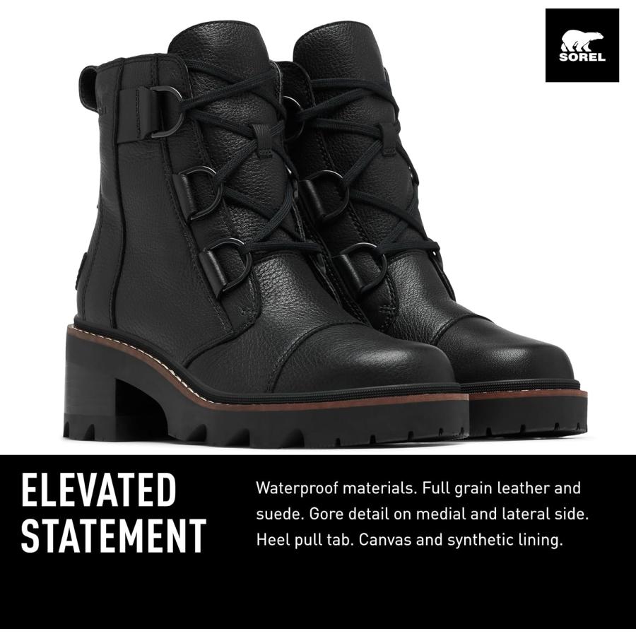 並行輸入品】Sorel レディース JOAN NOW レース ブラック、ブラック