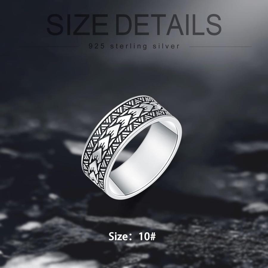 TIKIトライバル ハワイ マオリスターリング シルバー ティキ リング