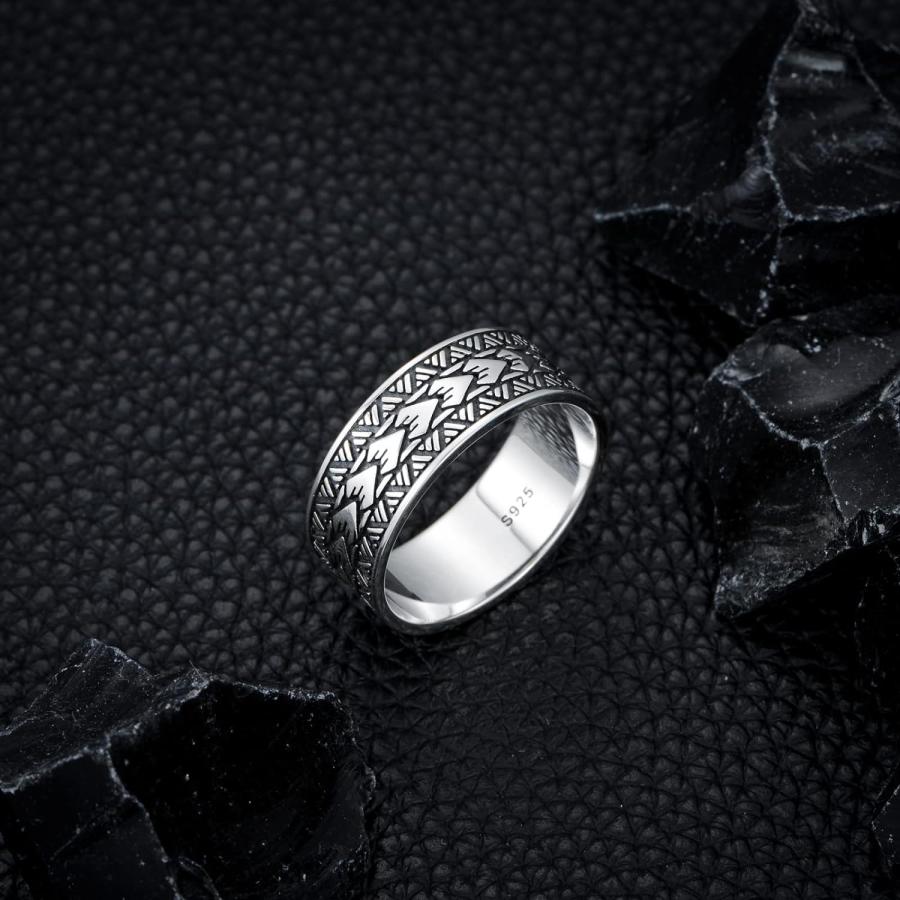 並行輸入品】PYTALI スターリングシルバー ポリネシア 結婚指輪 メンズ