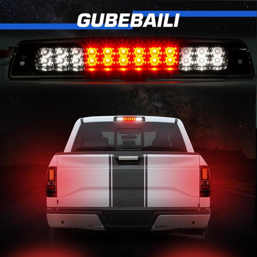 【並行輸入品】Gubebaili LEDテールライト + 3rdブレーキライトキット 1994-2001 Dodge Ram 1500 1994-20の画像