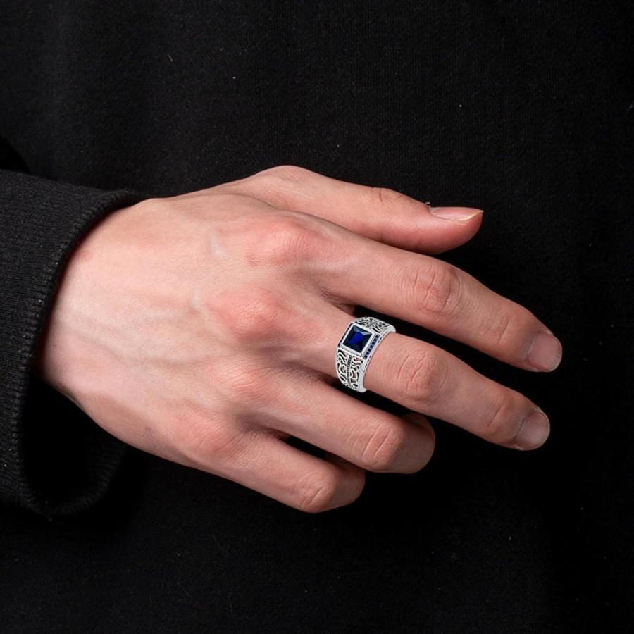 シャンバラドージェリング　ブルーサファイア　19号　スターリングシルバー　925 シャンバラドージェリングブルーサファイア19号スターリングシルバー925