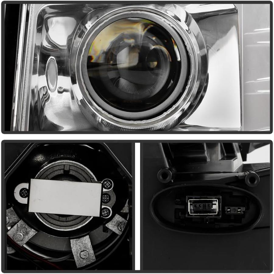 【並行輸入品】KEEKPO - [HID/キセノンタイプ] 2007-2009 キャデラック エスカレード ファクトリー プロジェクター ヘッドライト_3