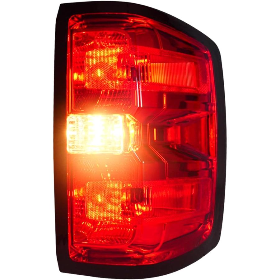 【並行輸入品】AUTOWIKI Taillights for 2014-2018 Chevy Silverado 1500 - Chevy Silveの画像