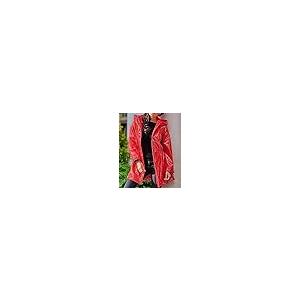 【並行輸入品】Outfittz PVC Raincoat Womens Shinyの画像