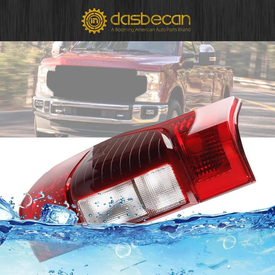 【並行輸入品】Dasbecan 右助手席側テールライトアセンブリ 2020 2021 2022 フォード F250 F350対応 スーパーデューティーの画像