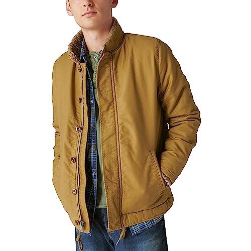 【並行輸入品】Lucky Brand Men's Us Navy Deck Jacket, Gothic Oliveの画像