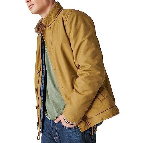 【並行輸入品】Lucky Brand Men's Us Navy Deck Jacket, Gothic Oliveの画像