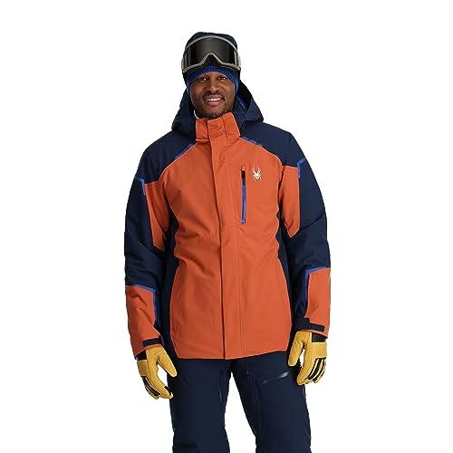 【並行輸入品】Spyder Men's Standard Copper Jacket, XX Large, Saddleの画像