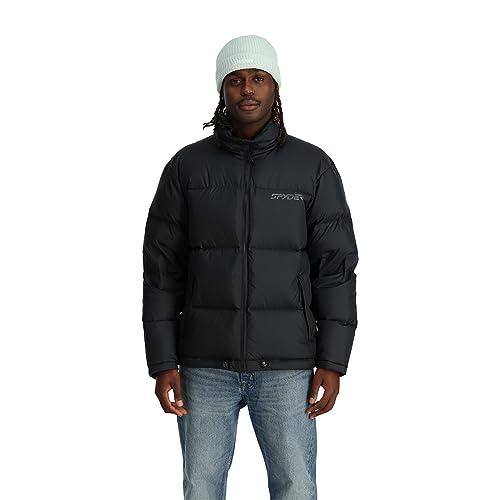 【並行輸入品】Spyder Men's Standard Windom Down Insulator Jacket, Blackの画像