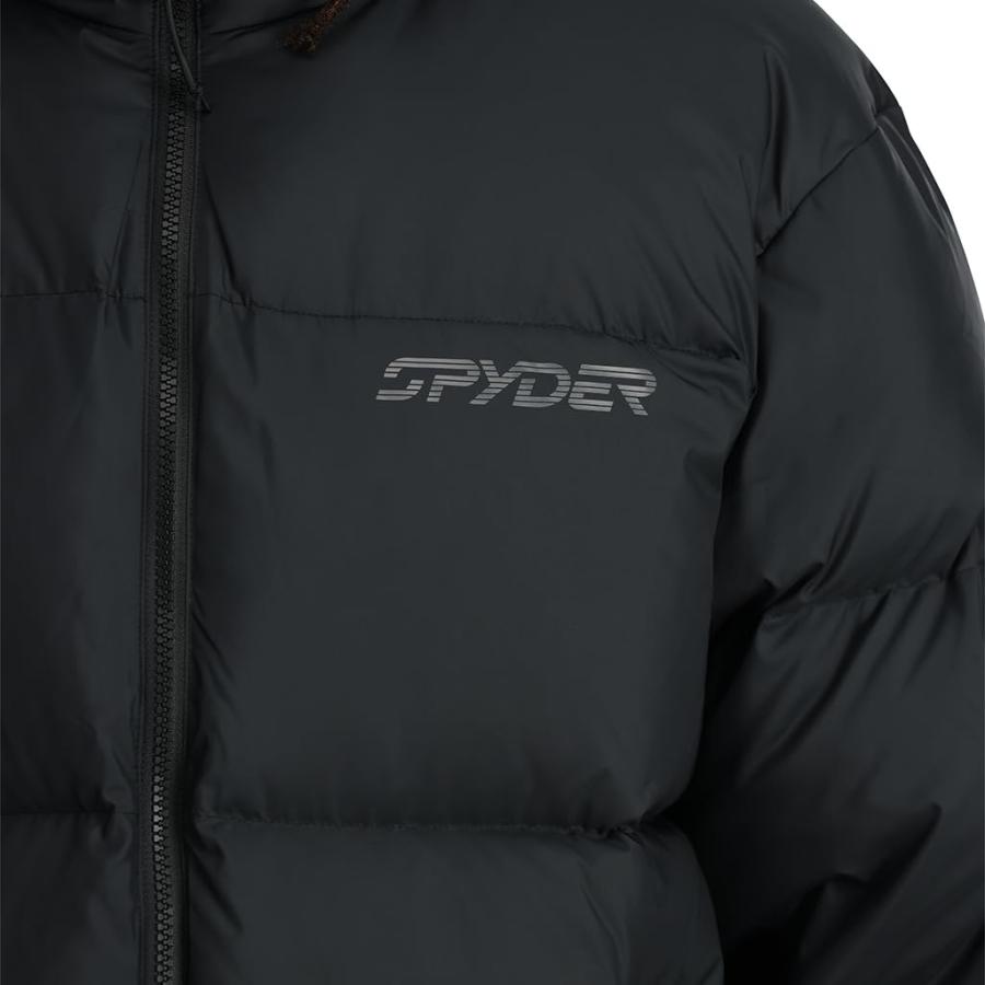 【並行輸入品】Spyder Men's Standard Windom Down Insulator Jacket, Blackの画像