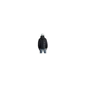 【並行輸入品】Spyder Men's Standard Windom Tech Hooded Down Jacket, Blackの画像