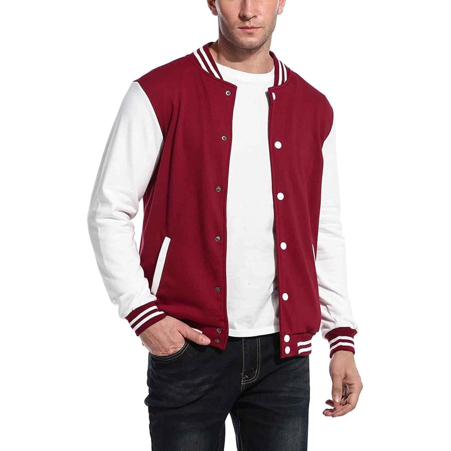 【並行輸入品】Custom Varsity Jacket, Baseball Shirts, Men'S Varsity Jackets, Bの画像