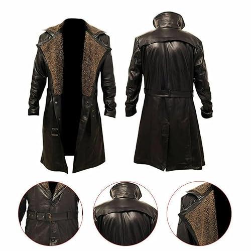 【並行輸入品】Xactwear LLC 3XL   Faux Leather   Blade Runner Trench Coatの画像