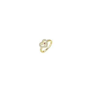 【並行輸入品】OUTANG 10k 14k 18k Gold Sweet 15 Rings Personalized Fifteen 15thの画像