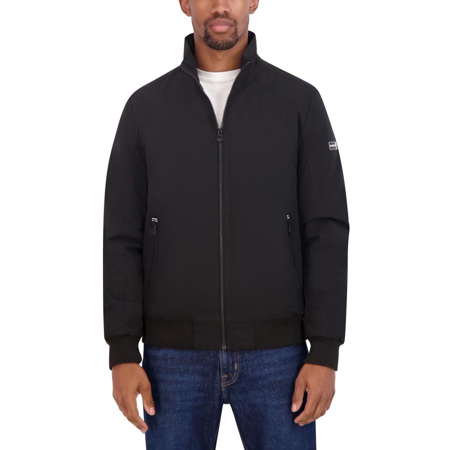 並行輸入品】Nautica Men's Zip Up Windbreaker Bomber Jacket, Water