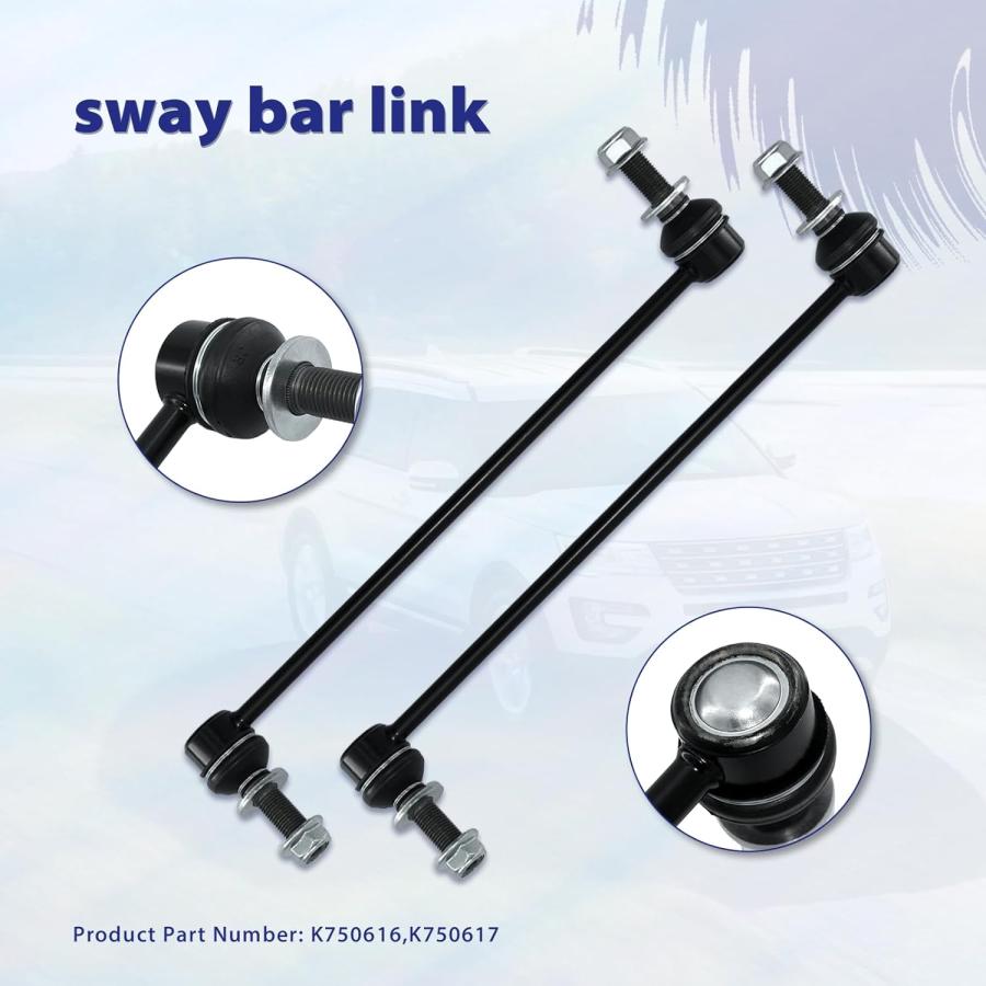【並行輸入品】HAWK BROTHER サスペンションキット 8個 フロントロワーコントロールアーム ボールジョイント インナーアウタータイロッド スの画像