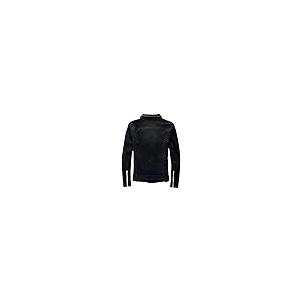 【並行輸入品】Men's Black Denim Biker Jean Jacket Classic Motorcycle Style Punの画像
