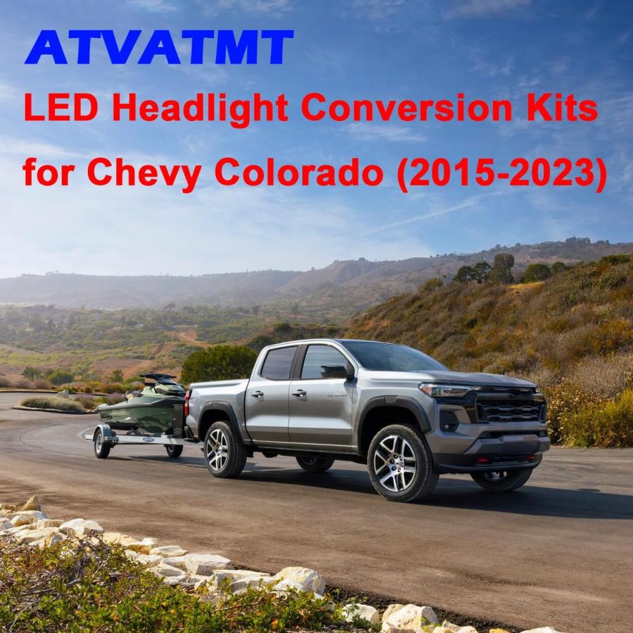 【並行輸入品】ATVATMT LED ヘッドライト電球 2015 2016 2017 2018 2019 2020 2021 2022 2023 シボの画像