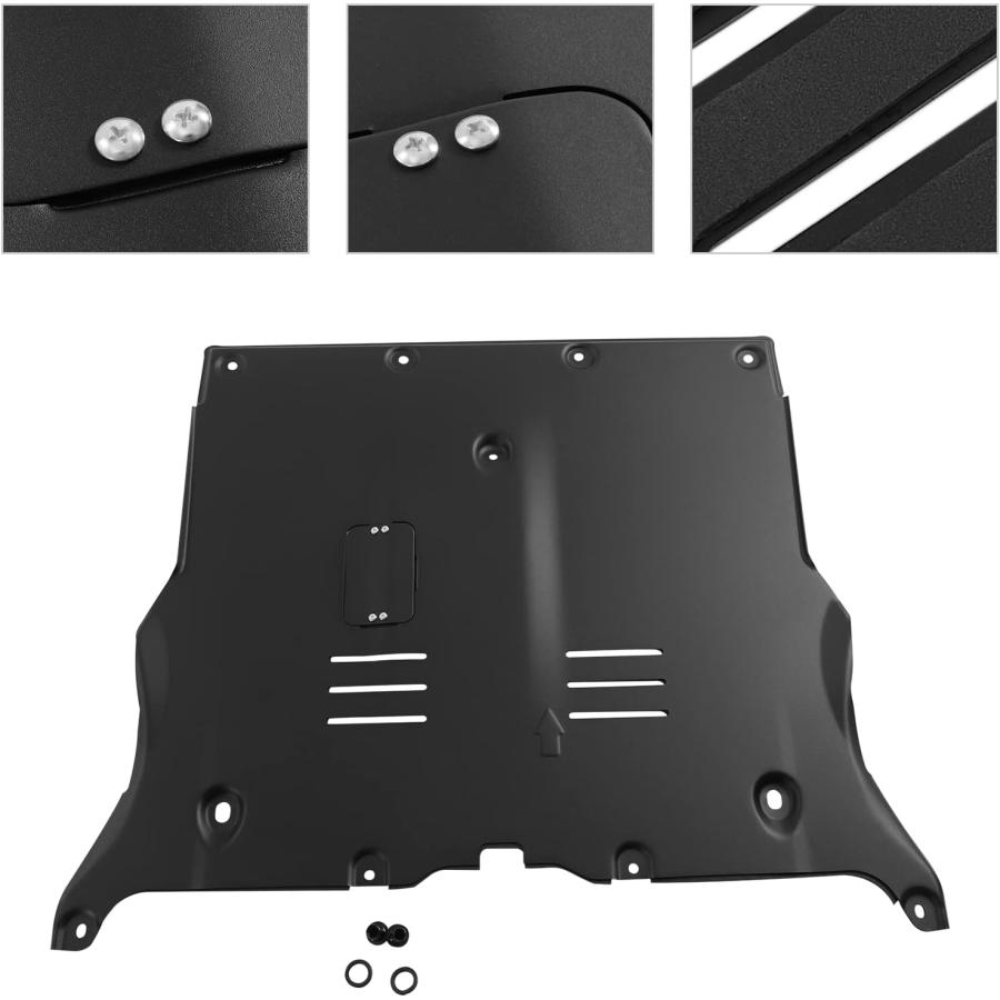 【並行輸入品】1x Front Skid Plate  Under Engine Guard Cover Fit for Tesla Modelの画像