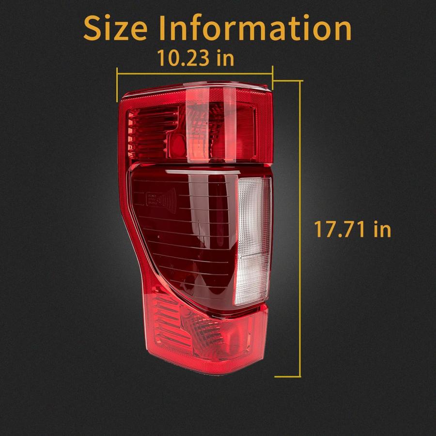 【並行輸入品】左運転席側リアテールライトアセンブリ 2020 2021 2022 フォード F250 F350 スーパーデューティー ブラインドスポッの画像