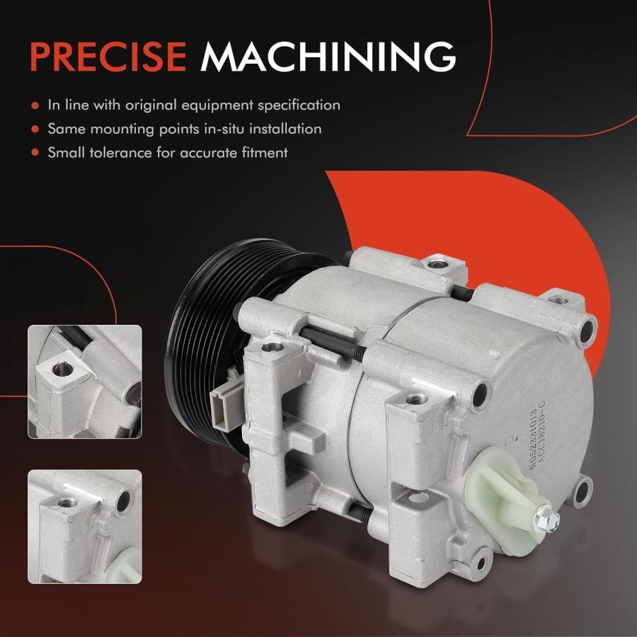 並行輸入品】A-Premium エアコンACコンプレッサー クラッチ付き