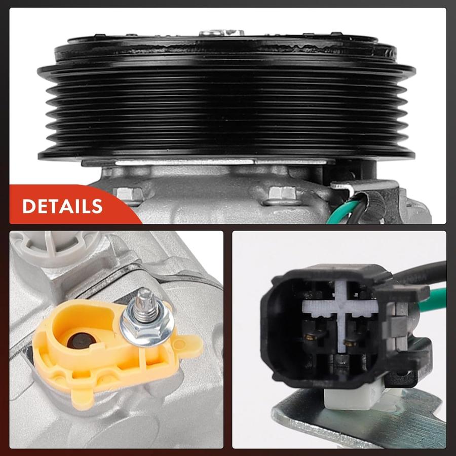 【並行輸入品】A-Premium エアコンACコンプレッサー クラッチ付き フォードエクスプローラー 2020-2023 3.0L ポリスインターセプの画像