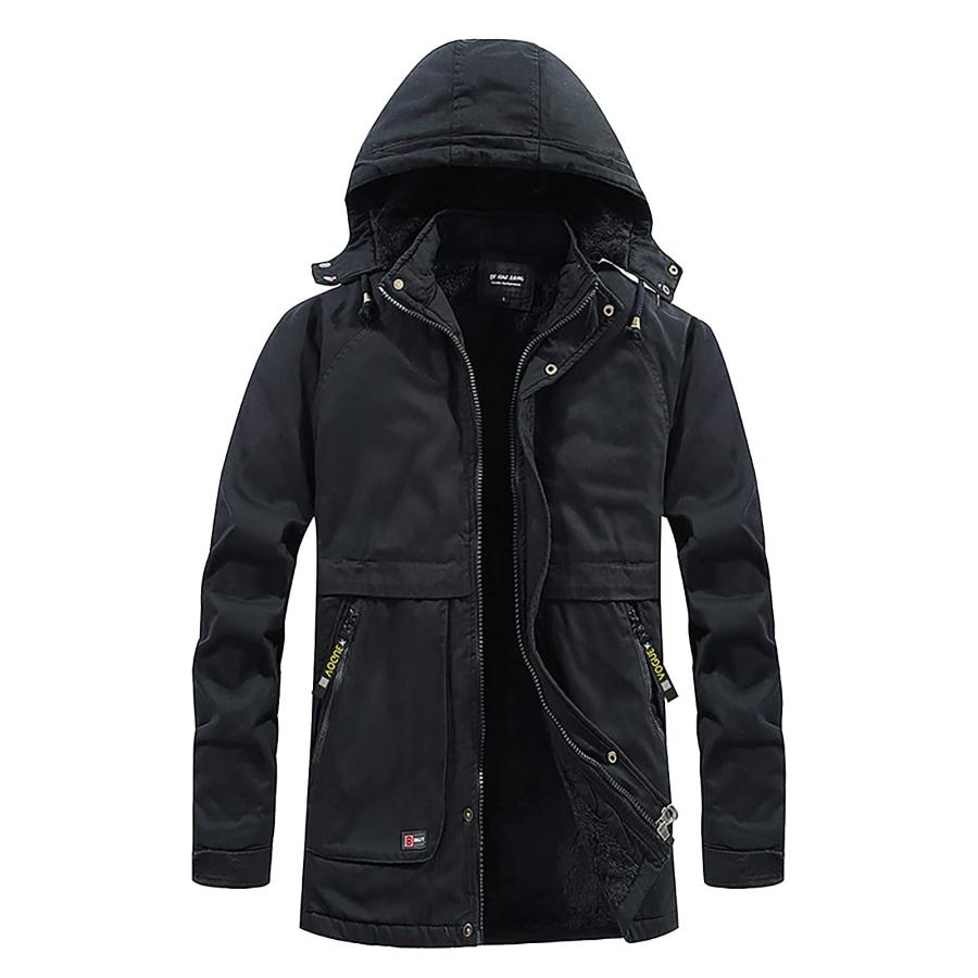 【並行輸入品】Ymosrh Mens Coats, Rain Jacket Waterproof With Hooded Hiking Coaの画像