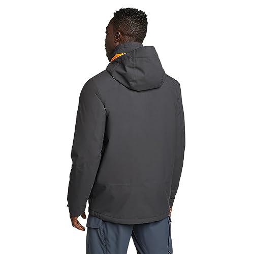 【並行輸入品】Eddie Bauer Men's Powder Search 2.0 3 In 1 Jacket, Storm, Mediumの画像