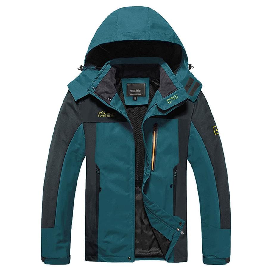 【並行輸入品】Men's Outdoor Waterproof Hiking Travel Climbing Raincoats Lightwの画像