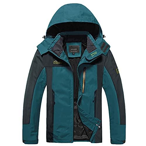 【並行輸入品】Men's Outdoor Waterproof Hiking Travel Climbing Raincoats Lightwの画像