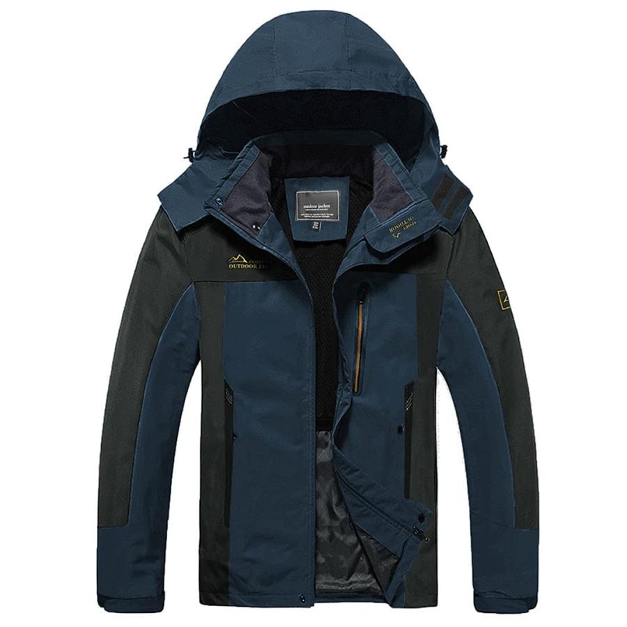 【並行輸入品】Men's Outdoor Waterproof Hiking Travel Climbing Raincoats Lightwの画像
