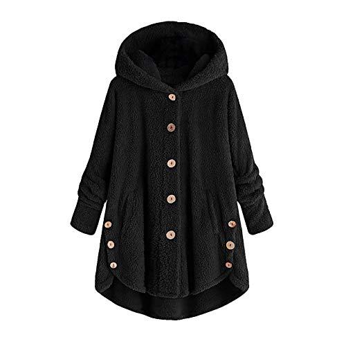 【並行輸入品】Womens Shacket Jacket Ladies Jackets Comfy Wool Coats With Pocke_1