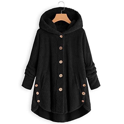 【並行輸入品】Womens Shacket Jacket Ladies Jackets Comfy Wool Coats With Pocke_4