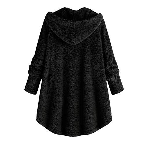 【並行輸入品】Womens Shacket Jacket Ladies Jackets Comfy Wool Coats With Pocke_7