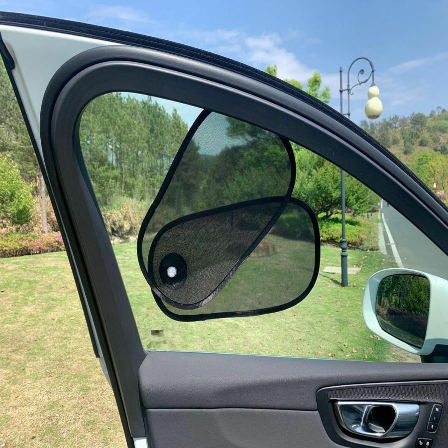 Car Window Visors That Can Be Rotated and Adjusted  Protector for Baby & Kids Compatible with Most Vehicles.　並行輸入品｜good-face｜02