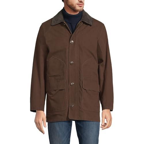 【並行輸入品】Lands' End Mens Barn Coat Rich Coffee Regular Largeの画像