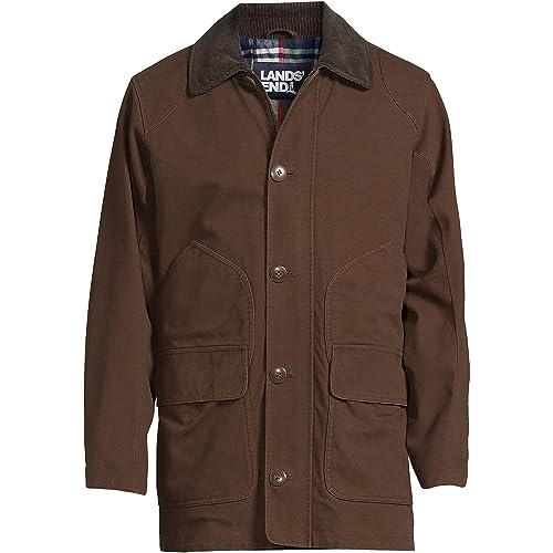【並行輸入品】Lands' End Mens Barn Coat Rich Coffee Regular Largeの画像