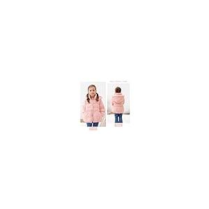 Pink Winter Coats for Little Girls Comfortable Button Down Light 並行輸入品｜good-face｜06