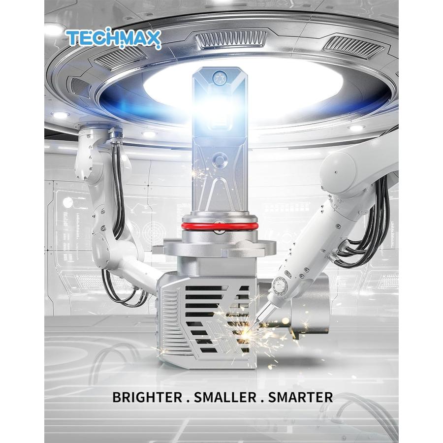 【並行輸入品】TECHMAX 9005 LED ヘッドライト電球の画像