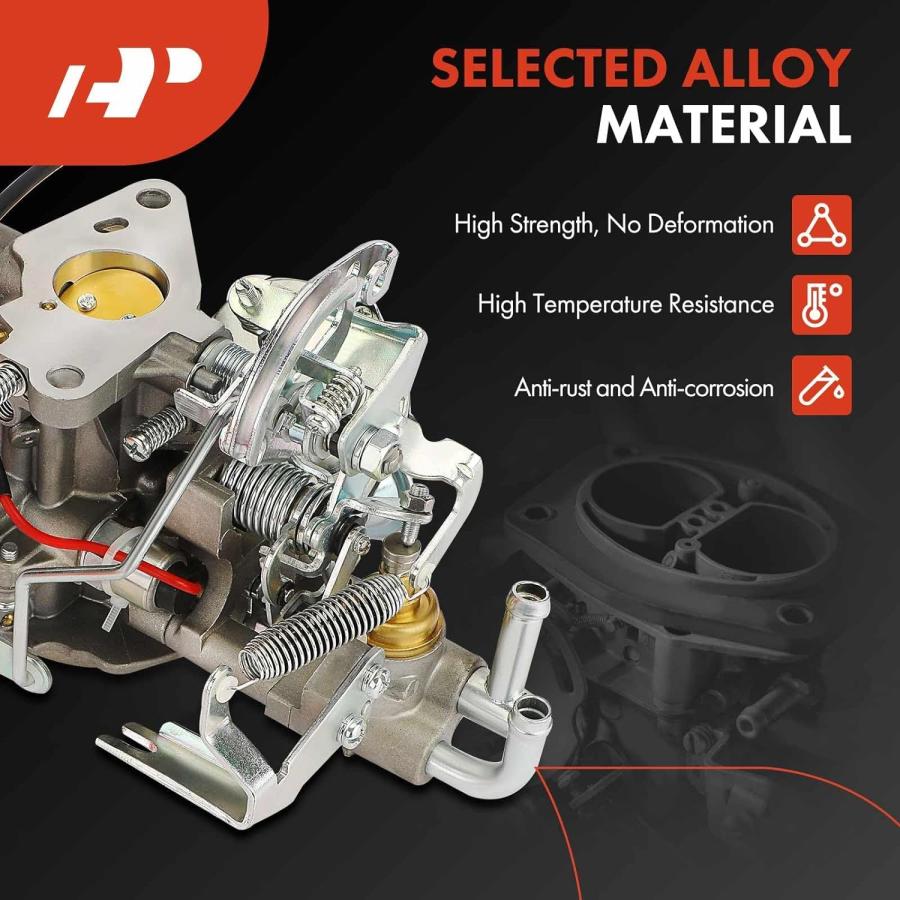 【並行輸入品】A-Premium キャブレター 交換用 日産 K21 K25 フォークリフト TCM LO2 エンジン メカニカルチョーク バレル1個の画像