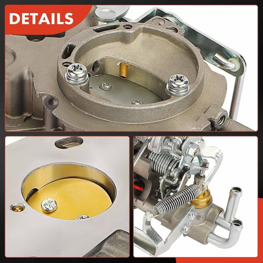 【並行輸入品】A-Premium キャブレター 交換用 日産 K21 K25 フォークリフト TCM LO2 エンジン メカニカルチョーク バレル1個の画像