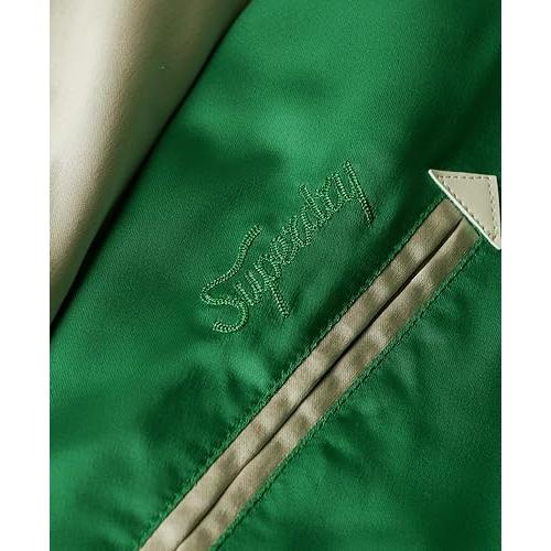 【並行輸入品】Superdry Mens Sukajan Embroidered Bomber Jacket Bowling Green Siの画像