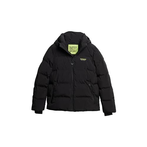 【並行輸入品】Superdry Mens Hooded Boxy Puffer Jacket, Boxy Fit   Looser And Mの画像